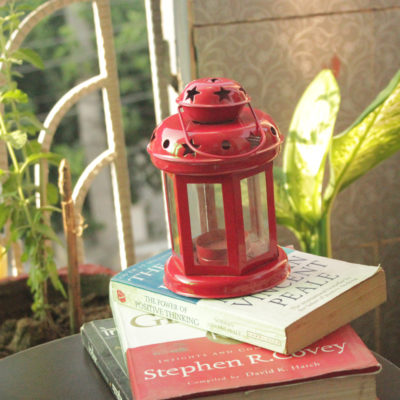 my indian brand lantern for decoration red