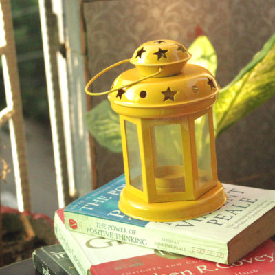 my indian brand lantern for decoration yellow