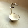 MyIndianBrand Deer Shaped Metallic Bowl Platter - Image 2