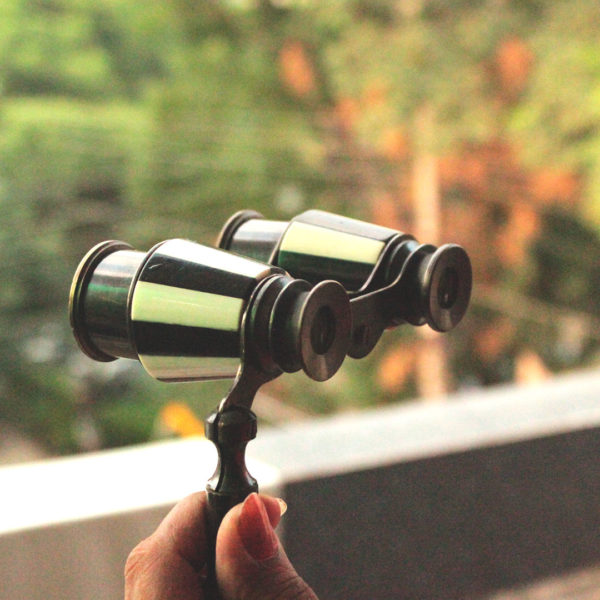 vintage binocular bw my indian brand