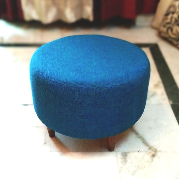 My Indian Brand Ottoman Pouffe for Living room 4 inch leg