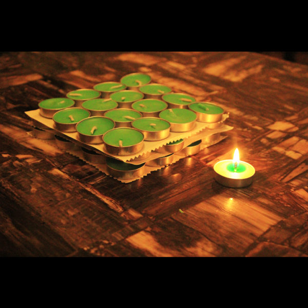 lemongrass green candles