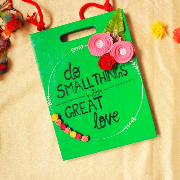 do small things with great love kitchen decor mib