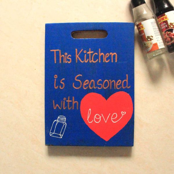 This kitchen is seasoned with love