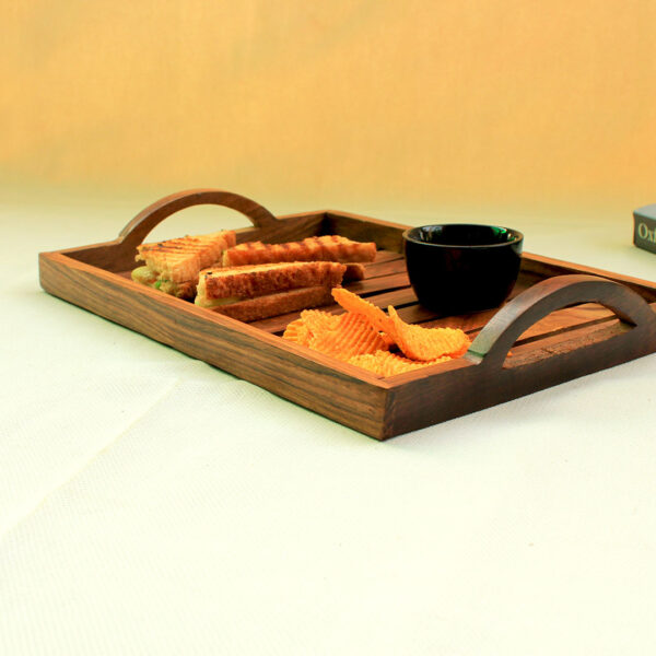 medium sized wooden serving tray myindianbrand