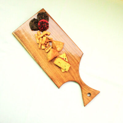 myindianbrand acacia wood fishtail shaped chopping board cum serving platter online cheapest