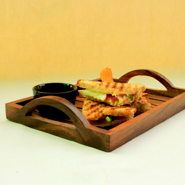 myindianbrand wooden serving tray