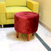 MIB ottoman pouffe stool wine large