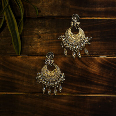 Round Oxidised Earrings at Rs 35/pair in New Delhi | ID: 15361497430