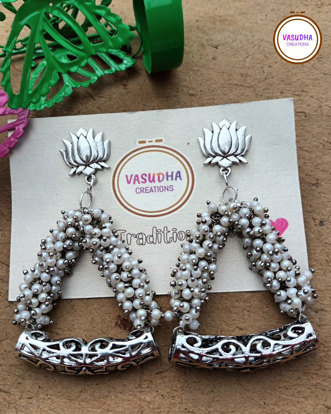 Kumbhakar Oxidised Earrings Traditional Oxidised Jewellery Bridal Party  Wear – Kartfor